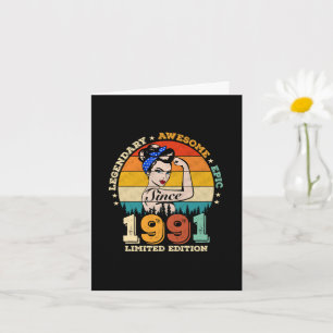 34 jaar oude Bday 34e verjaardag cadeau vrouwen Kaart