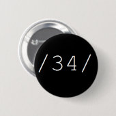 34 ontwerp ronde button 5,7 cm (Voorkant /achterkant)