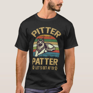 34 Pitter Patter Let's Get At'er Duitse Herder T-shirt