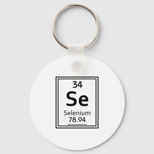 34 Seleen Sleutelhanger (Voorkant)