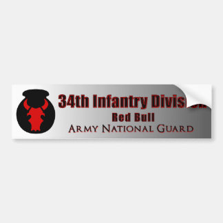 34e Infanteriedivisie Bumpersticker