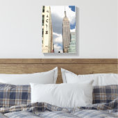 34th Street Empire State Building Manhattan NYC Canvas Afdruk (Insitu (Slaapkamer))