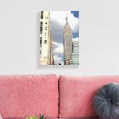 34th Street Empire State Building Manhattan NYC Canvas Afdruk (Insitu (Woonkamer))