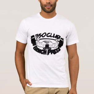 350 Club Bench Press Fit T-Shirt