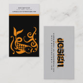350 ml [orange] Carte de visite (Devant / Derrière)