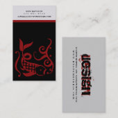 350 ml [rouge] Carte de visite (Devant / Derrière)