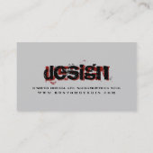 350 ml [rouge] Carte de visite (Dos)