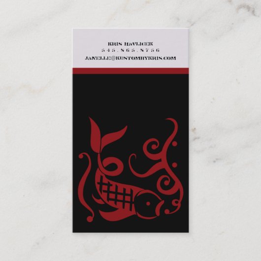 350 ml [rouge] Carte de visite (Devant)