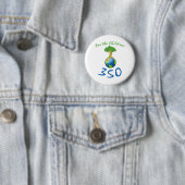 350 voor de kinderen ronde button 5,7 cm (In situ)
