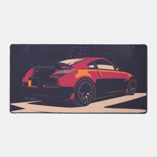 350Z car illustration art (Recto)