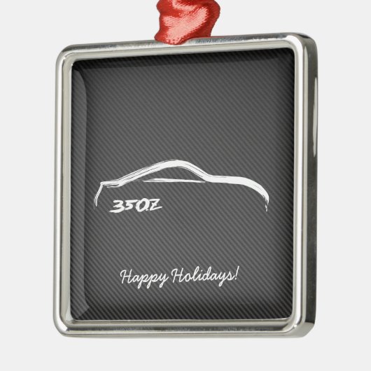 350Z de witte Ornamenten van Kerstmis van de (Links)