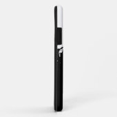 350Z Rolling Shot met witte logo penseelstreek Case-Mate iPhone Case (Achterkant/rechts)