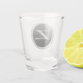 350Z zwart zilver embleem schot glas (Achterkant)