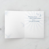 3572 Pascha Shalom en Beste wensen Kaart (Binnen)