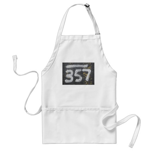 357 Mason's en engel nummer Standaard Schort (Voorkant)