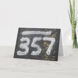 357 Metselaars- en engelennummer Kaart