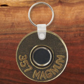 357 Omhulsel van magnesiumschalen Sleutelhanger (Voorkant)