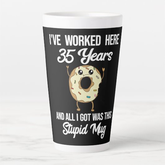 35 Anniversaire de travail Appréciation cadeau Mug (Devant)