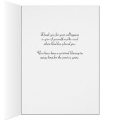 35 ans de service religieux Écriture Larkspur (Intérieur (Droit))