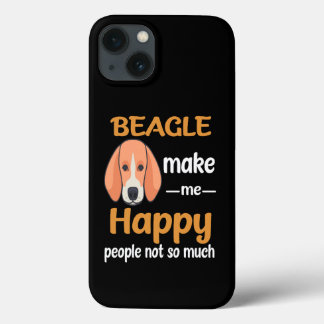 35 Beagle Maak me blij iPhone 13 Hoesje