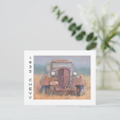 "35 Chevy Truck Briefkaart (Staand voorkant)