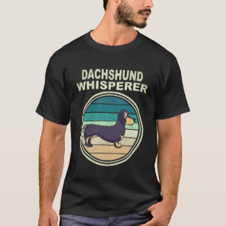 35 Dachshund Fluisteraar Vintage T-shirt