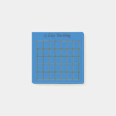 35 dagen Tracker Blue Sticky Notes (Voorkant)