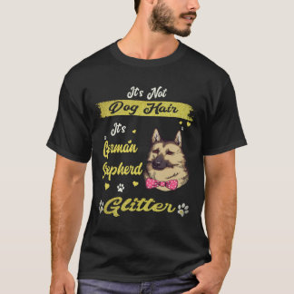 35 Het is geen hondenhaar Het is Duitse Herder Gli T-shirt