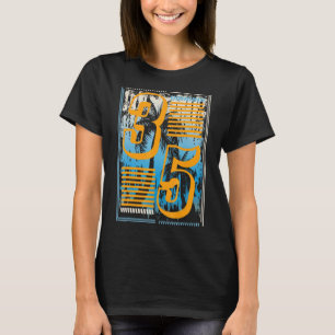 35 jaar 35e verjaardag 1 t-shirt