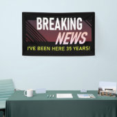 35 jaar Jubileum 35-vijfde werknemer Spandoek (Beurs)