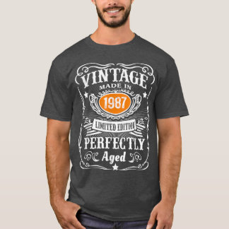 35 jaar Old Gifts 1987 Limited Edition 35t T-shirt