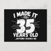 35 Jaar Oud Sarcastisch Meme Grappig 35e Verjaarda Briefkaart (Voorkant)