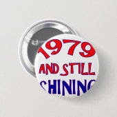 35 jaar Oude design Ronde Button 5,7 Cm (Voorkant /achterkant)