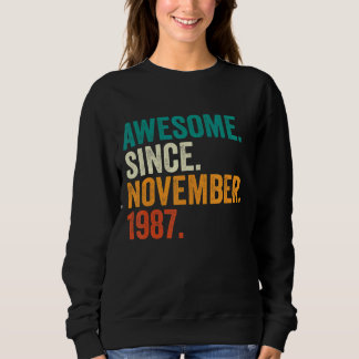 35 jaar oude geschenken Geweldige sinds november 1 Trui