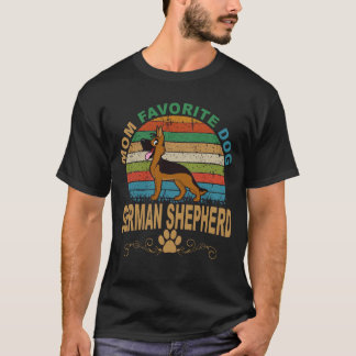 35 Moeder Favoriete Hond Duitse Herder T-shirt