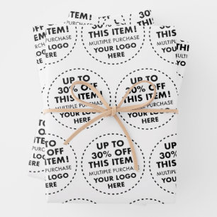 35% OFF Bulk Kopen Korting Custom HALF BAKSTEEN TE Inpakpapier Vel