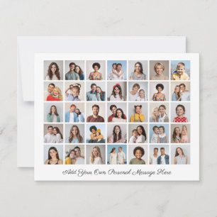 35 Photo Collage Ajoutez Votre Propre Carte Plat D