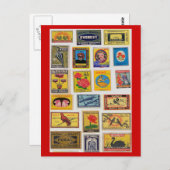 #35 Veiligheidsmatchen  Briefkaart (Voorkant / Achterkant)