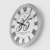 35e Anniversaire de Mariage Grande Horloge (Angle)