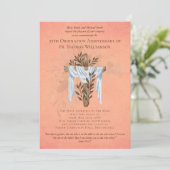 35e anniversaire d'ordination Invitation Coral (Debout devant)