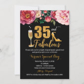 35e anniversaire Invitation pour les femmes (Devant)