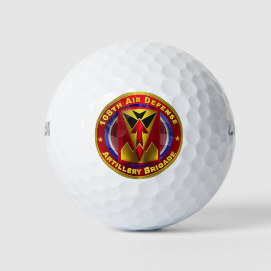 35e brigade van de Artillerie Luchtdefensie Golfballen (Voorkant)