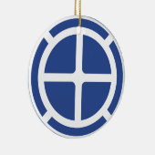 35e Infanteriedivisie Badge Keramisch Ornament (Rechts)