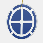 35e Infanteriedivisie Badge Keramisch Ornament (Links)