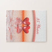 35e Jubileum koraalharten Legpuzzel (Horizontaal)