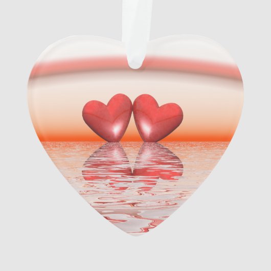 35e Jubileum koraalharten Ornament (achterkant)