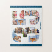 35e verjaardag Foto Collage nummer 35 Keepomwille Legpuzzel (Verticaal)