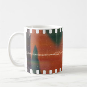 35mm filmstrip start, coole krassen. koffiemok