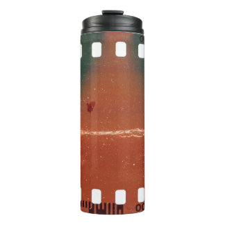 35mm filmstrip start, coole krassen. thermosbeker