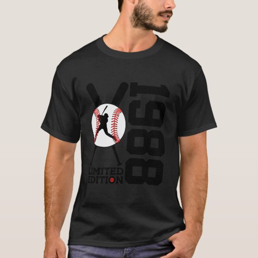 35Th Baseball 1988 T-shirt (Voorkant)